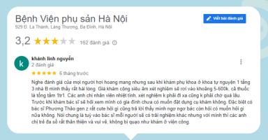 Phản hồi của khách hàng khi thăm khám và xét nghiệm tại Bệnh viện Nội tiết Trung ương cơ sở Thái Thịnh
