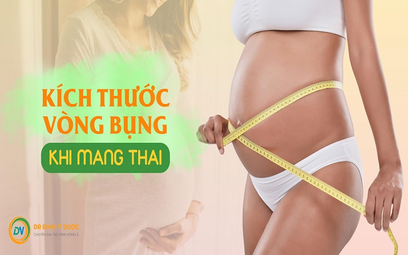 vòng bụng khi mang thai