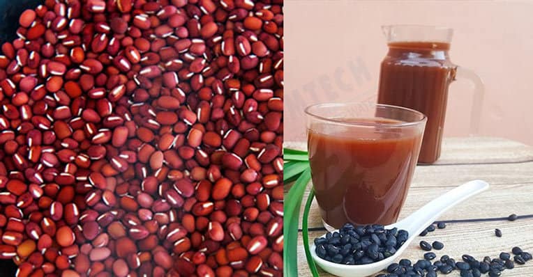 Nước đậu đen và đậu đỏ