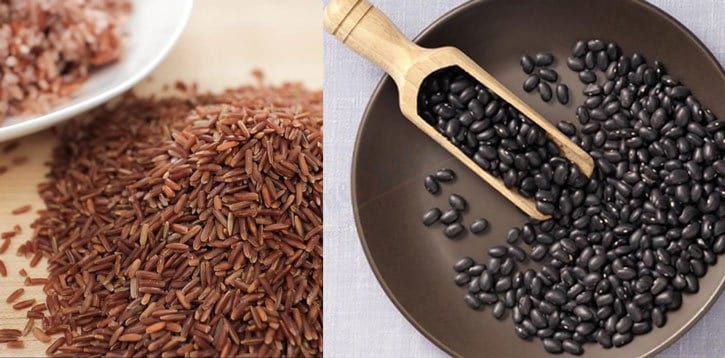 Nước gạo lứt đậu đen