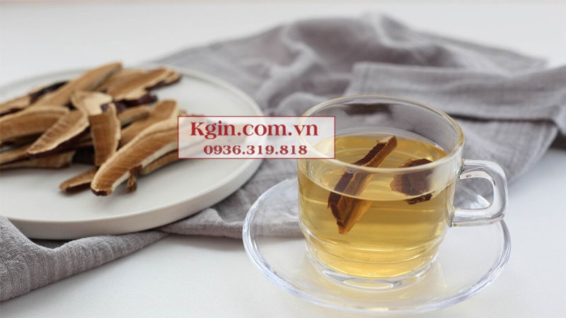 uống nấm linh chi đẹp da