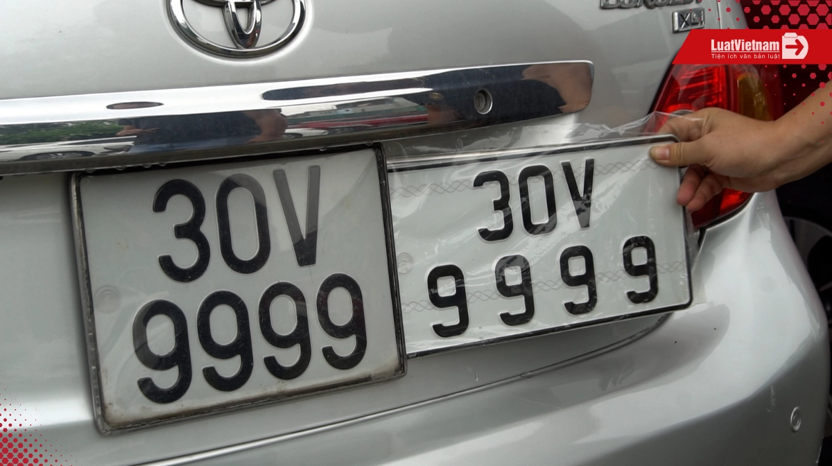 Xe biển 3 số, 4 số có được định danh không?