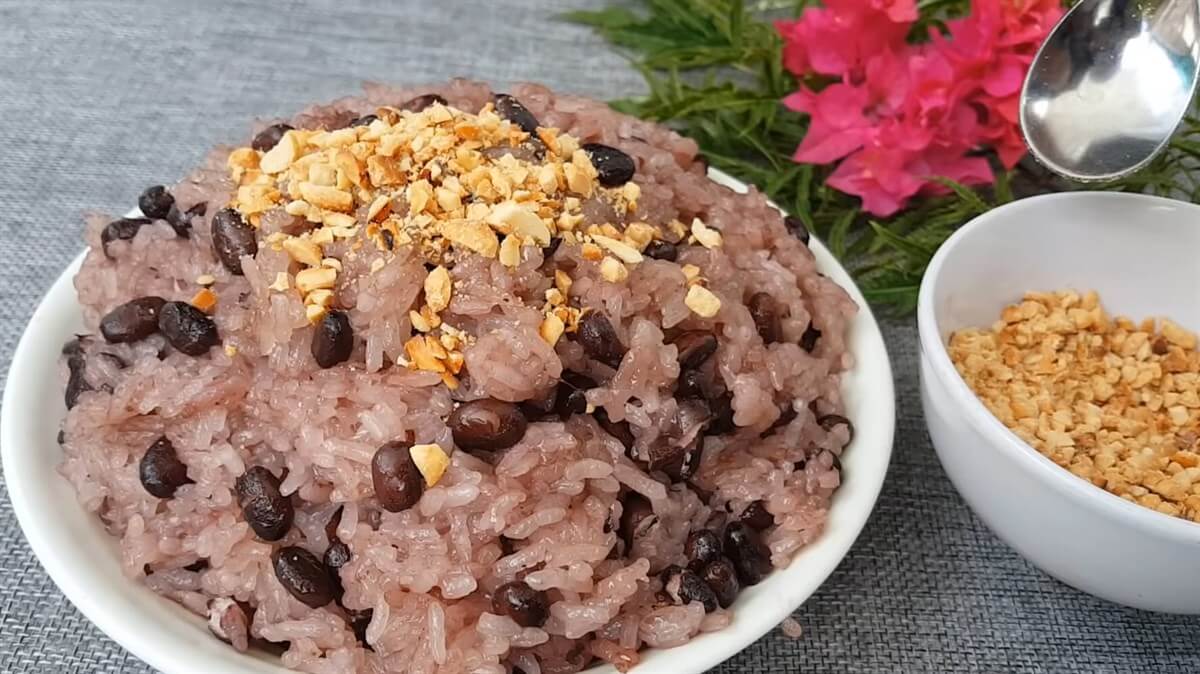 xôi đậu đen bao nhiêu calo