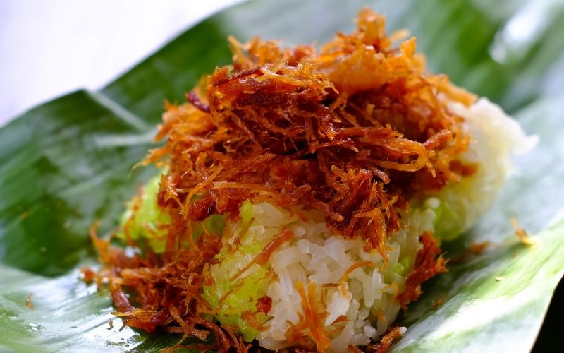 Xôi mặn có nhiều thành phần dồi dào chất dinh dưỡng