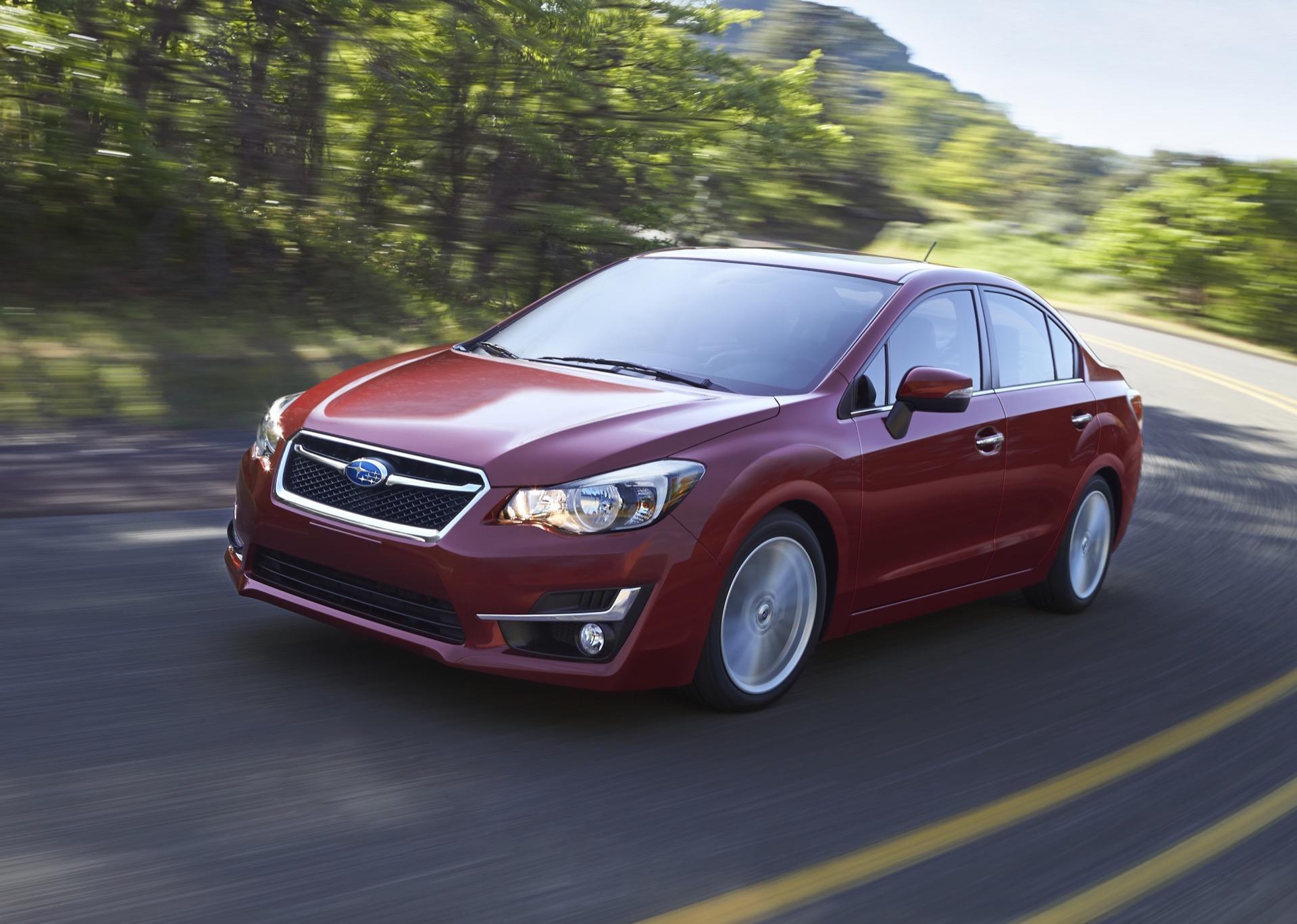 2016 subaru impreza gas mileage