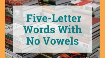 Five-Letter Words With No Vowels: Our Full List