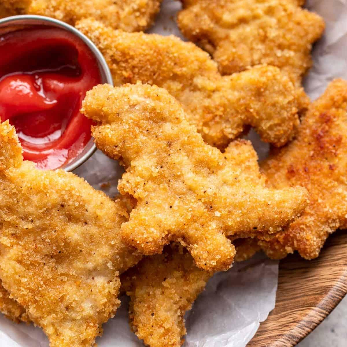 are dinosaur chicken nuggets healthy