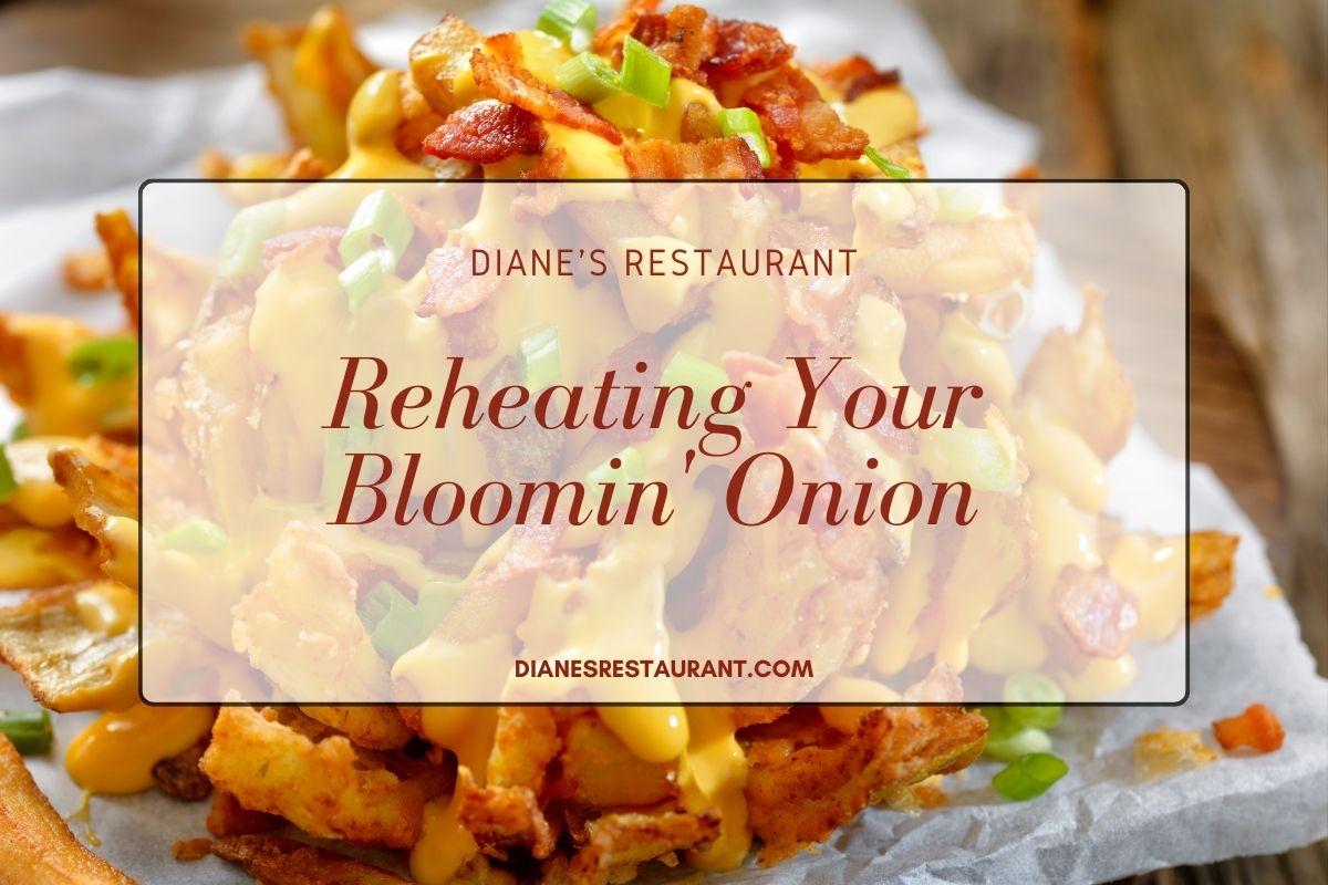 blooming onion air fryer reheat