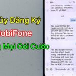 5 Cách hủy gói cước 4G MobiFone , hủy gia hạn đơn giản !