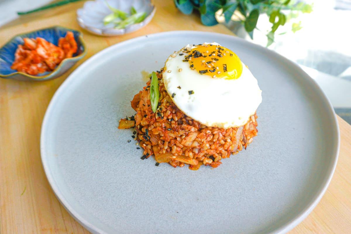 calories in kimchi fried rice