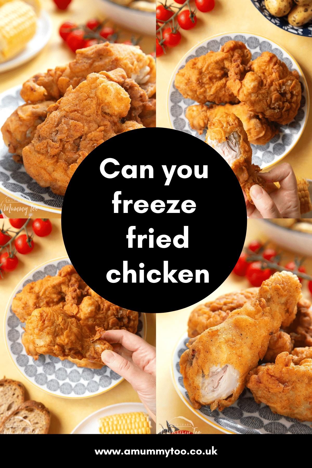 can i freeze kfc chicken