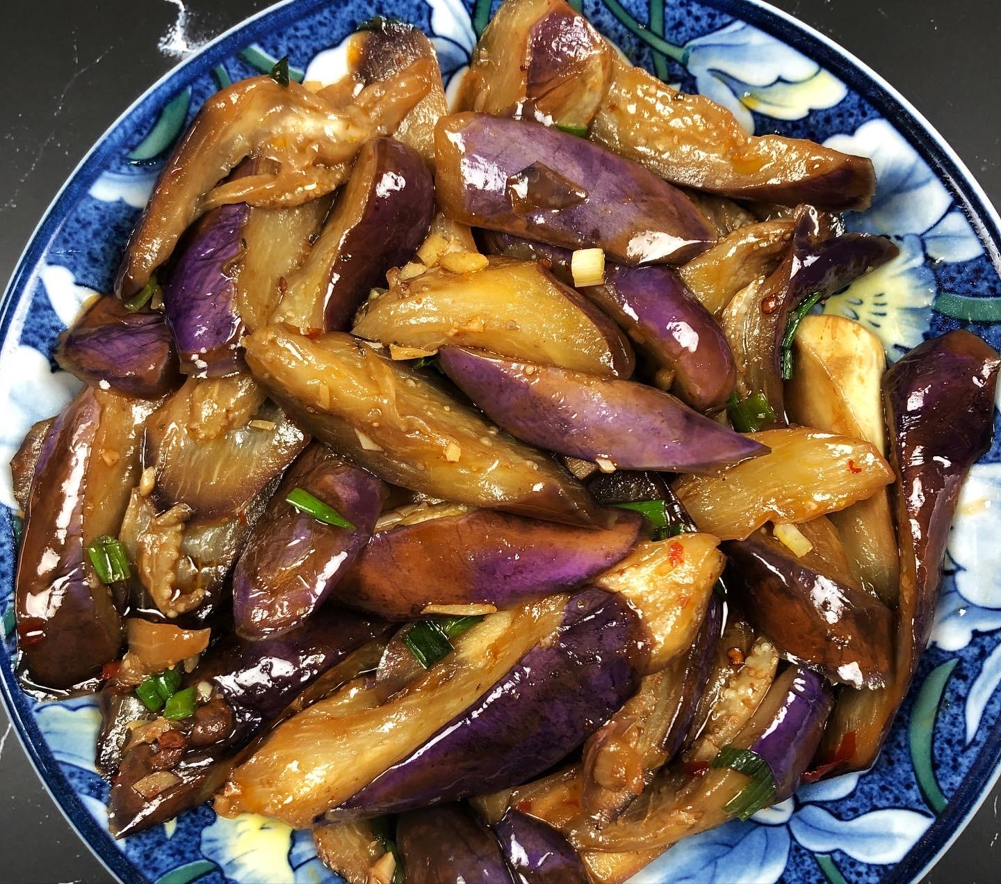 chinese eggplant with garlic sauce calories