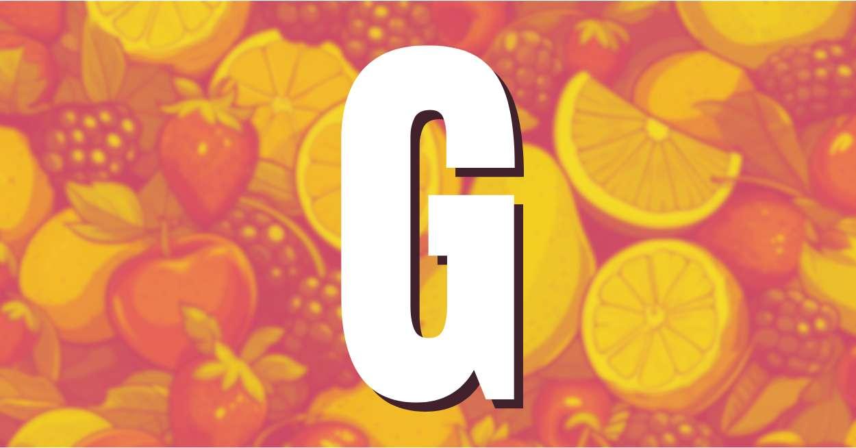 fruits that starts with g