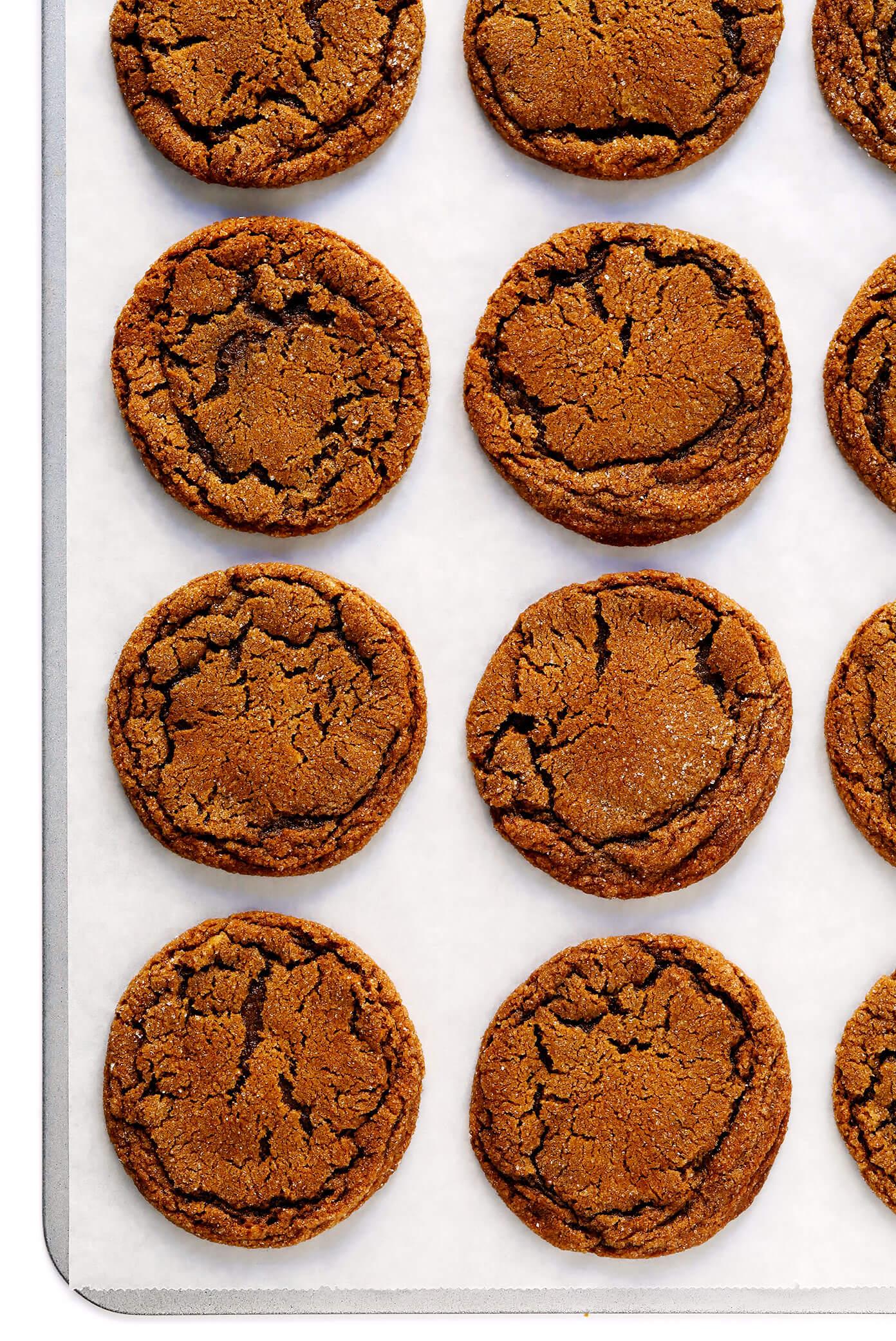 gimme some oven ginger molasses cookies