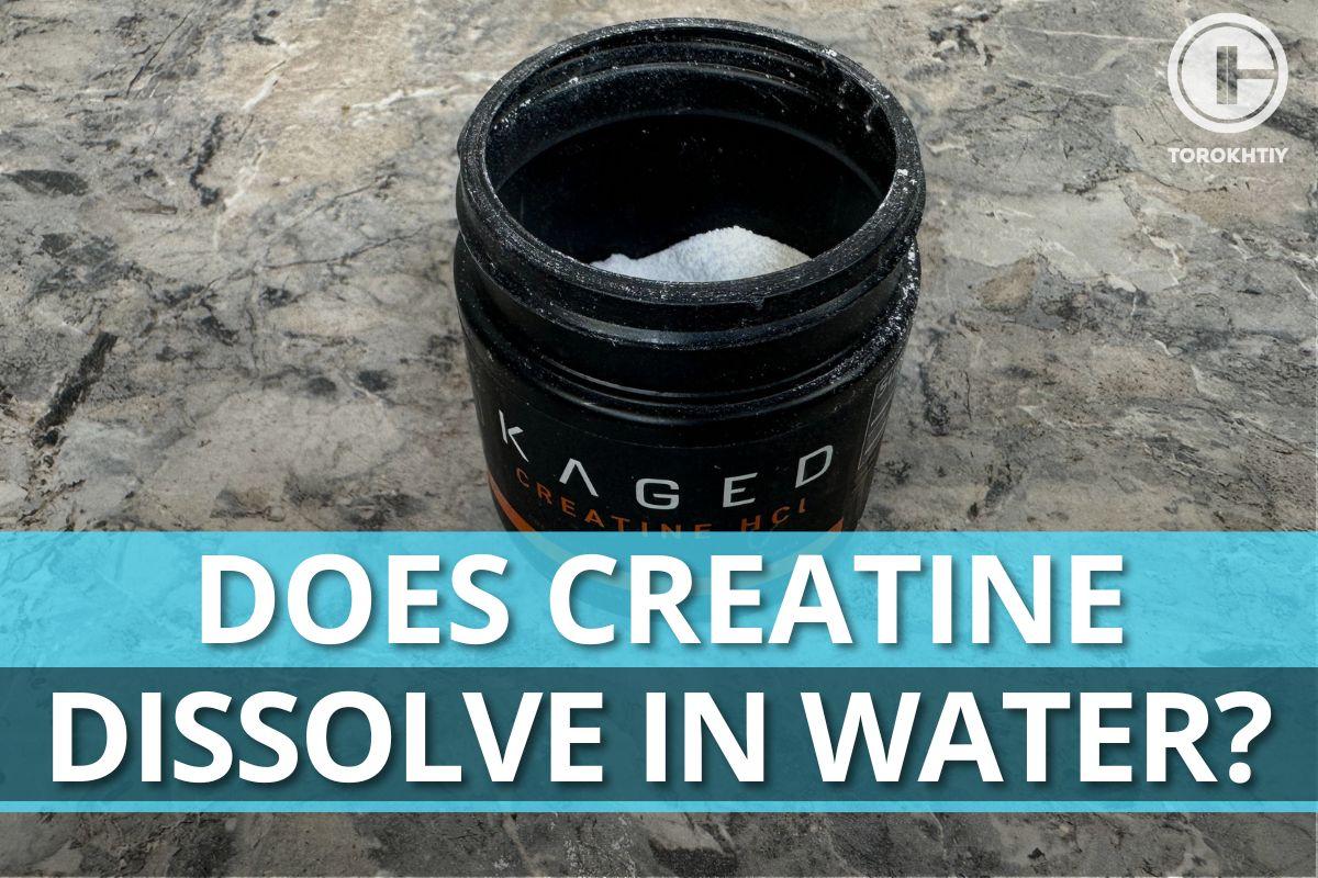 how long does it take for creatine to dissolve