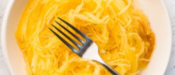 Easy baked spaghetti squash