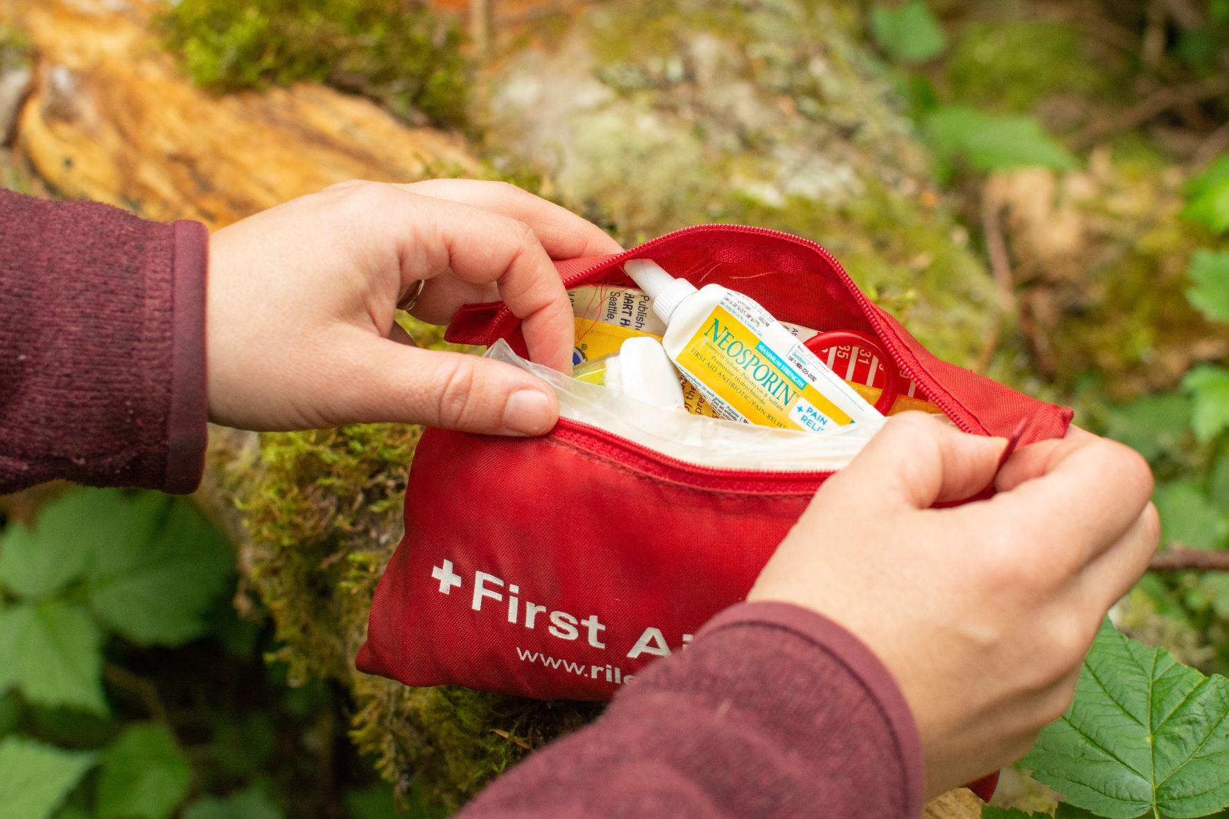 iodine in first aid kit