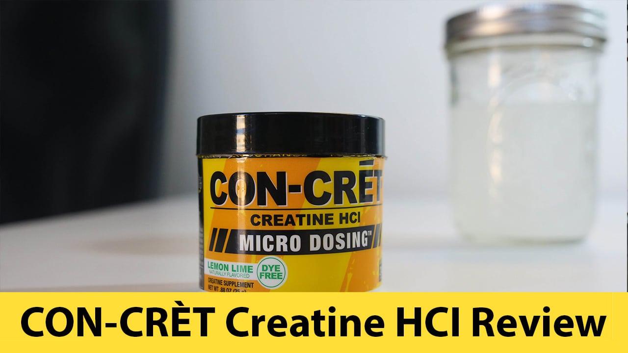 is con-cret creatine good