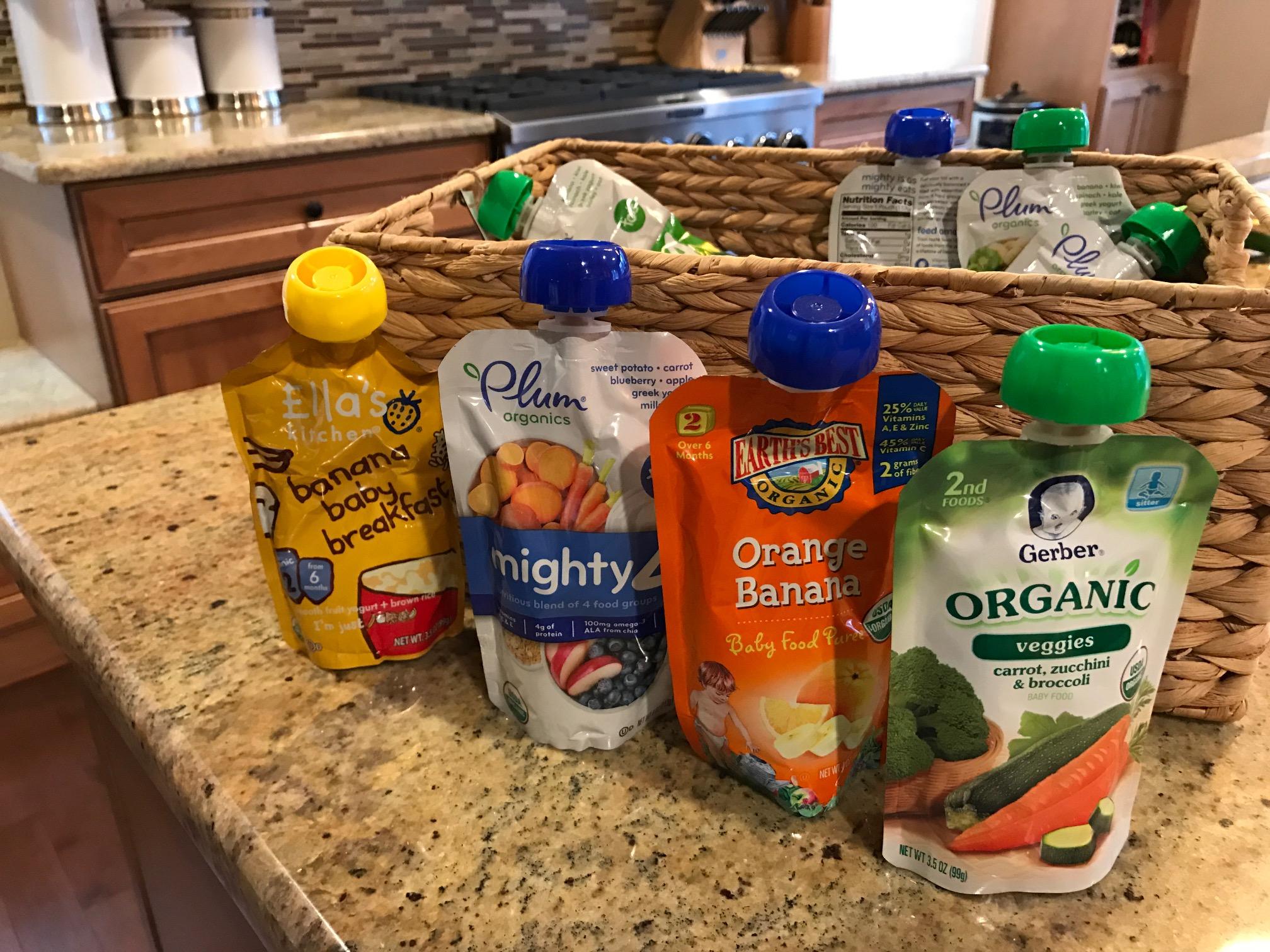 A Review of the Top 5 Baby Food Pouches