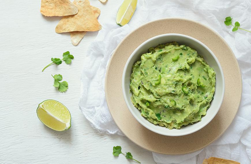 is guacamole high in protein