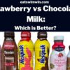 Strawberry Milk vs Chocolate Milk: Which is Better? 