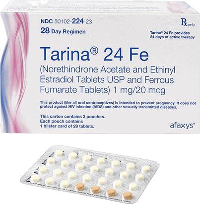 is tarina fe a combination pill