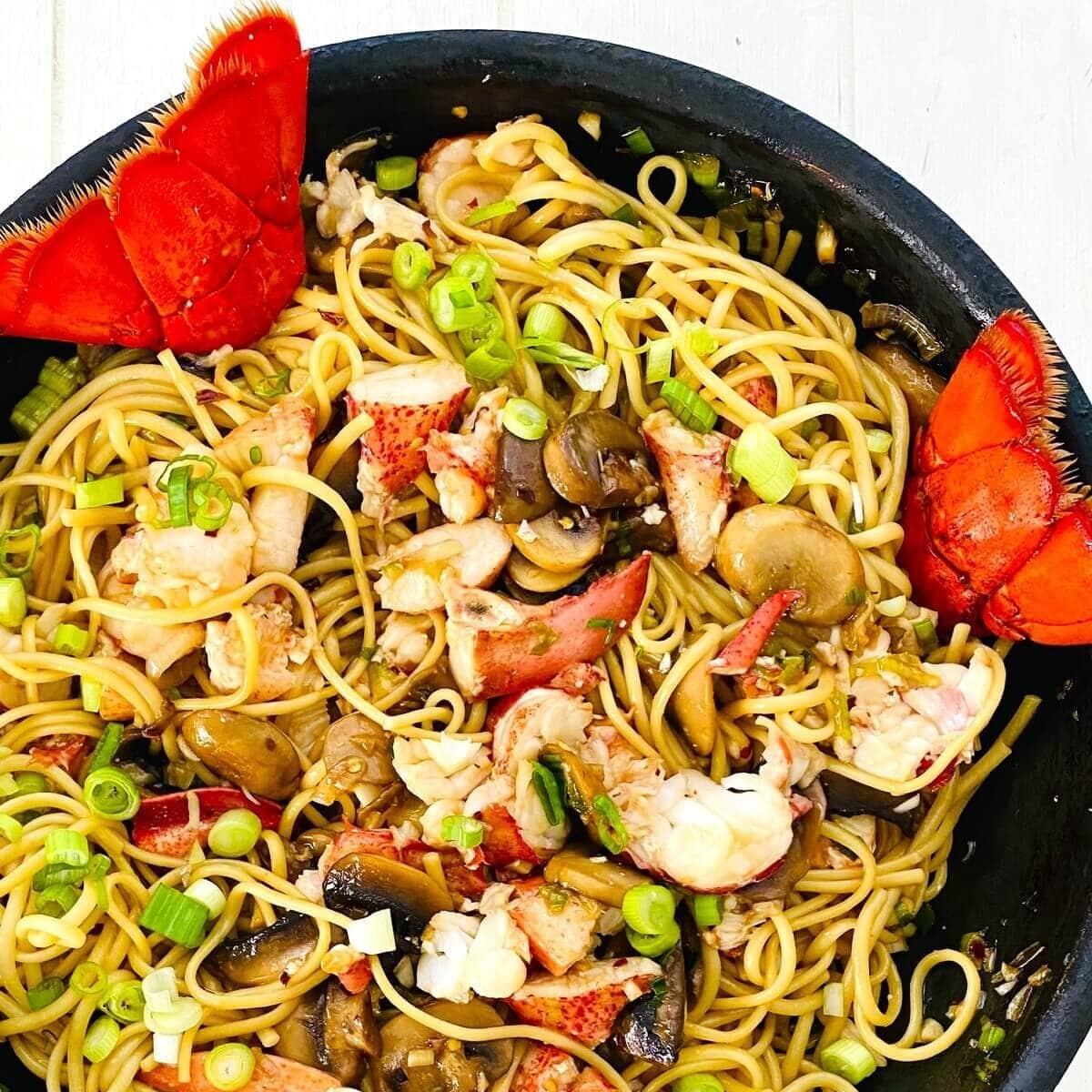 lobster garlic noodles yard house recipe