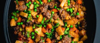 Easy Slow Cooker Beef Stew | Garlic Free, Top 9 Free