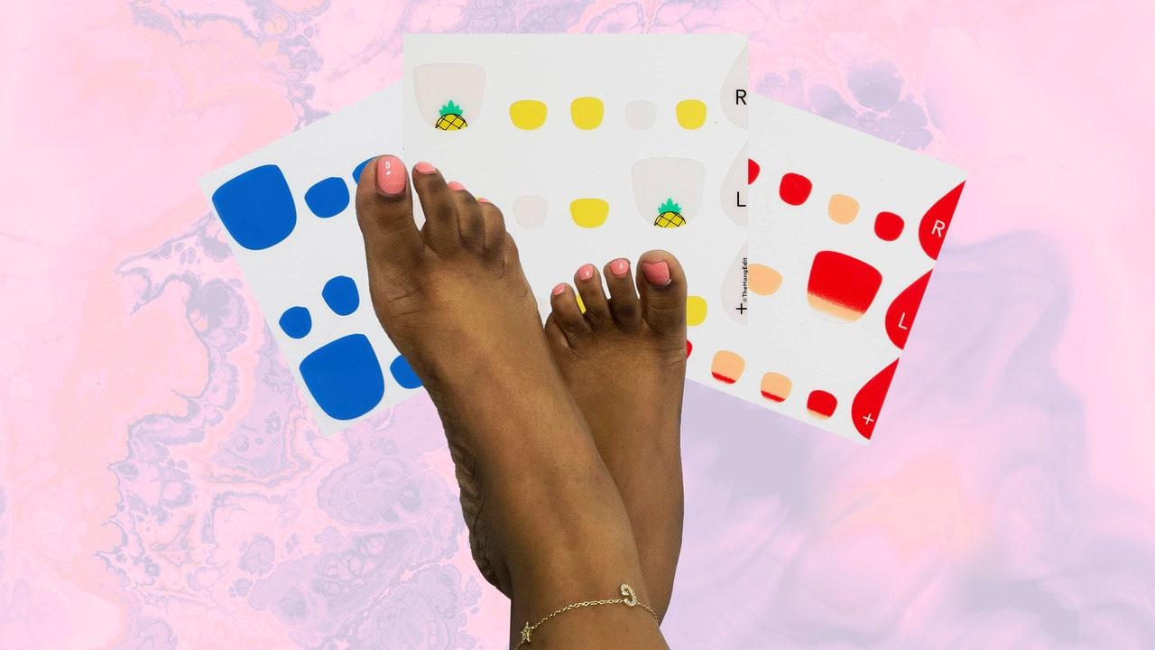 nail polish stickers for toes