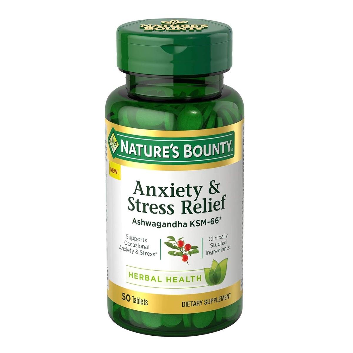 natures bounty anxiety & stress relief reviews