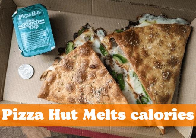 pizza hut meat lovers melt calories