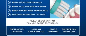 HOW TO BRUSH YOUR TEETH AND FLOSS WITH BRACES