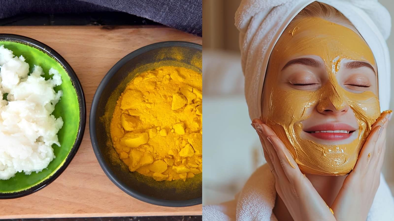 turmeric and coconut oil for skin