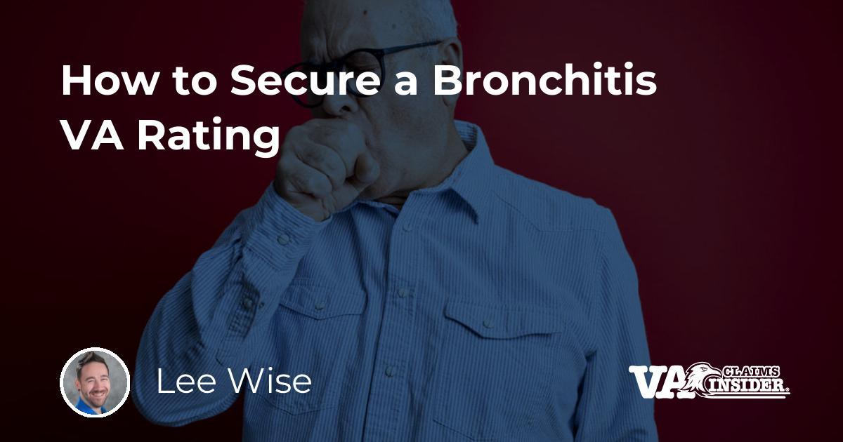 va disability for chronic bronchitis