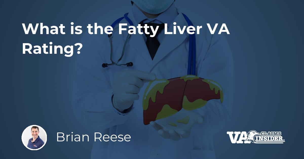 va disability rating for fatty liver disease