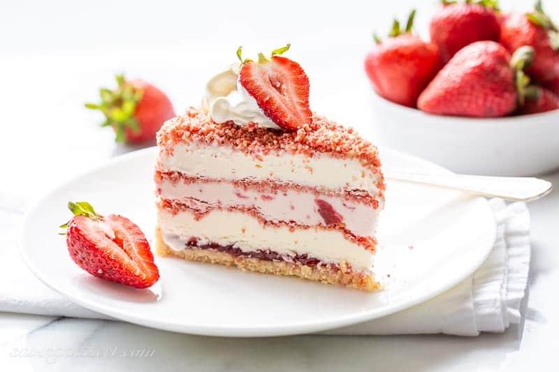 valerie bertinelli strawberry icebox cake