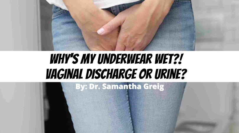 what color is dried urine on underwear