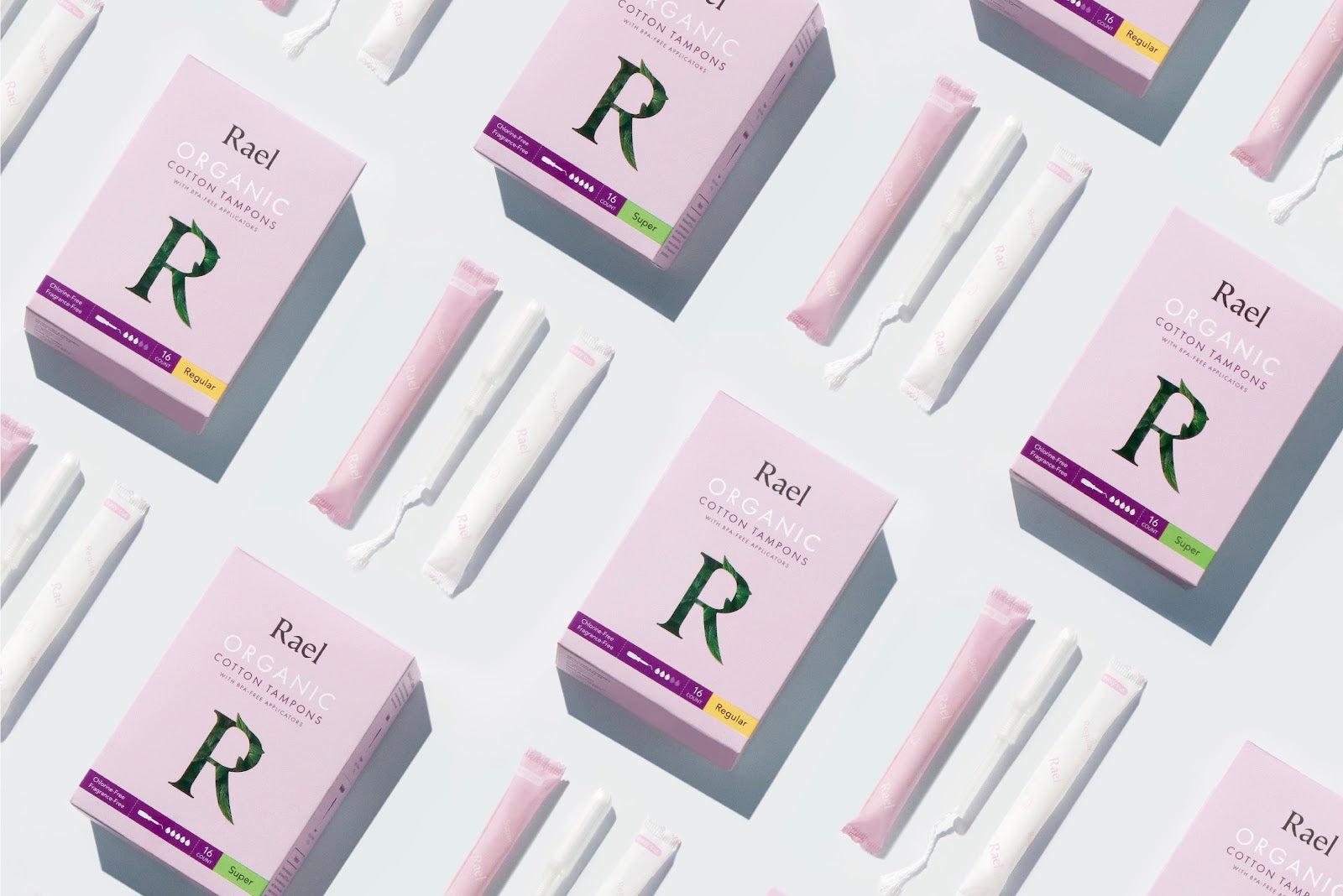 what does the l and r mean on tampons