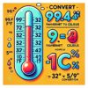 99.4 F to C: Fahrenheit to Celsius Conversion [Easily Solved]