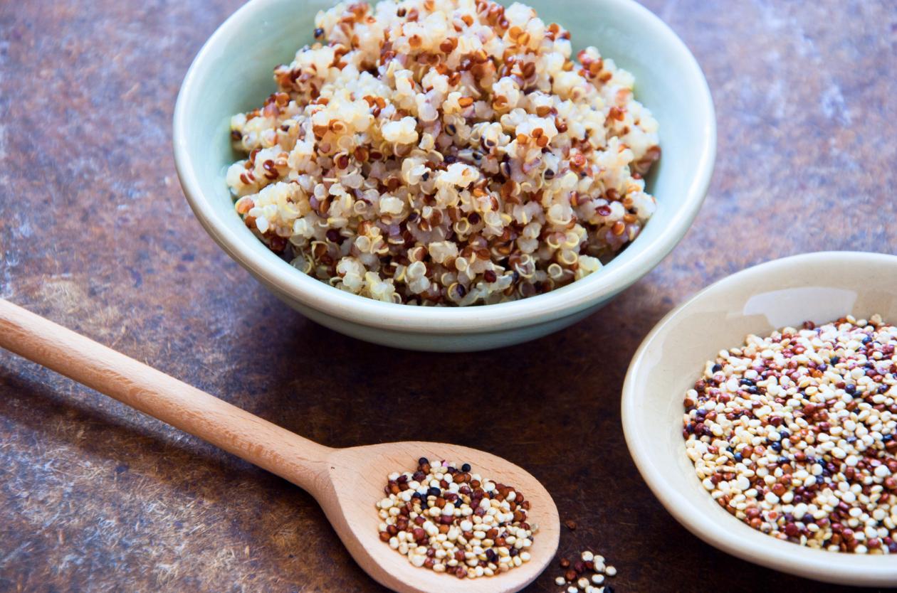 quinoa in a bowl