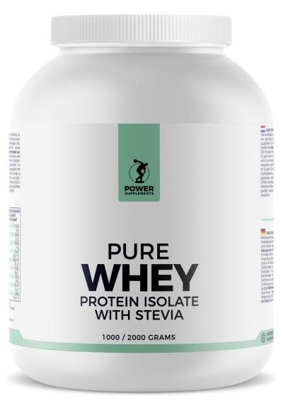 whey protein isolate with stevia